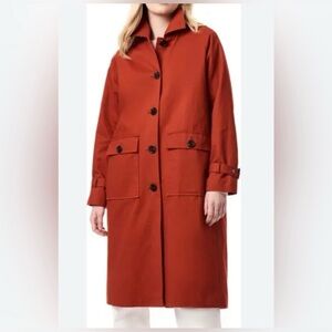 Bernardo Women's Trench Coat in Rust